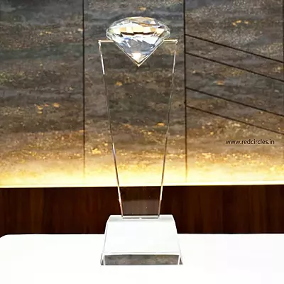 Crystal trophy