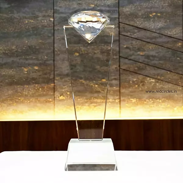 Crystal trophy