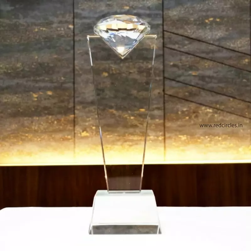 Crystal trophy