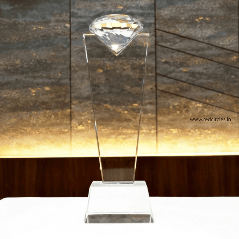 Crystal trophy