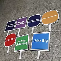 Corporate Pluck Cards