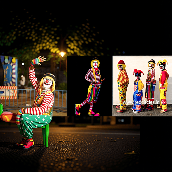 CLOWN ACT AND JUGGLING