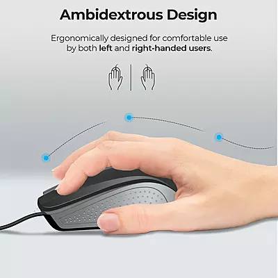 MOUSE WIRED FOXIN GLANCE