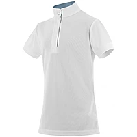 Equithéme - Betty Mesh Girls Polo (White)