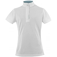 Equithéme - Betty Mesh Girls Polo (White)