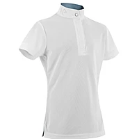 Equithéme - Betty Mesh Girls Polo (White)