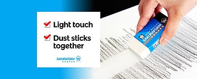 SAKURA FOAM ERASER, LARGE SAKURA FOAM ERASER, LARGE