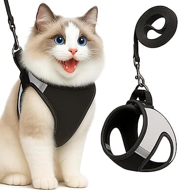 Cat Harness & Leash Set (velcro)-Medium Cat Harness & Leash Set (velcro)-Medium