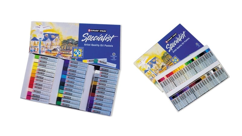 SAKURA CRAYPAS SPECIALIST OIL PASTELS, SET