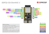 Walk On Air ESP32C6-DevKitC-1-N8 Development Board |32-bit RISC-V MCU & 2.4 GHz Wi-Fi 6 & Bluetooth 5 (LE) & IEEE 802.15.4 USB Type C connectivity| A Comprehensive Solution for IoT Prototyping Walk On Air ESP32C6-DevKitC-1-N8 Development Board |32-bit RISC-V MCU & 2.4 GHz Wi-Fi 6 & Bluetooth 5 (LE) & IEEE 802.15.4 USB Type C connectivity| A Comprehensive Solution for IoT Prototyping