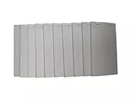 Pack of 10 95mm x 165mm Plain White Numbered Service Pads (PAD120)