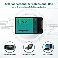 EVM 256GB SATA 2.5″ Internal SSD – Up to 550MB/s | Reliable Performance