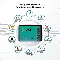 EVM 256GB SATA 2.5″ Internal SSD – Up to 550MB/s | Reliable Performance