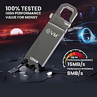 EVM Enstore 128GB USB 2.0 Pen Drive – High Capacity Storage | 10 Years Warranty