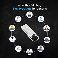 EVM EnVault 128GB USB 2.0 Pen Drive – High Capacity Storage | 10 Years Warranty