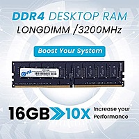 EVM 16GB DDR4 3200MHz CL19 Desktop RAM – UDIMM | 10 Years Warranty