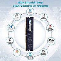 EVM 16GB DDR4 3200MHz CL19 Desktop RAM – UDIMM | 10 Years Warranty