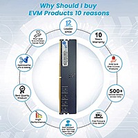 EVM 16GB DDR5 4800MHz CL19 Desktop RAM – UDIMM | 10 Years Warranty