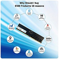 EVM 16GB DDR5 5600MHz CL19 Desktop RAM – UDIMM | 10 Years Warranty