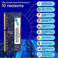 EVM 8GB DDR4 2666MHz CL19 Laptop RAM – SO-DIMM | 10 Years Warranty