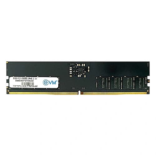 EVM 8GB DDR5 5600MHz CL19 Desktop RAM – UDIMM | 10 Years Warranty