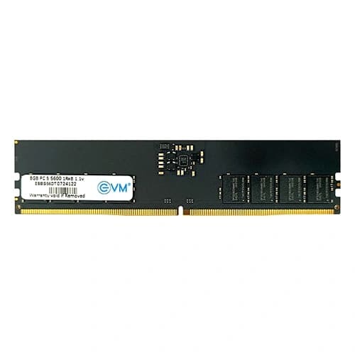 EVM 8GB DDR5 5600MHz CL19 Desktop RAM – UDIMM | 10 Years Warranty