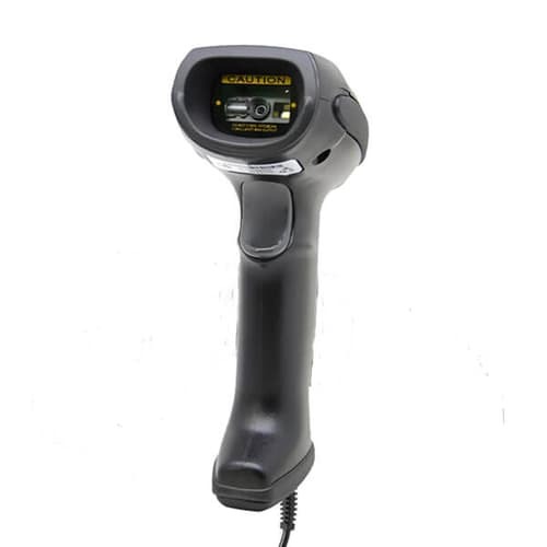 EVM EWBS-018 2D Wired Barcode Scanner – USB, 300 Scans/Sec, Ergonomic Design (Black)