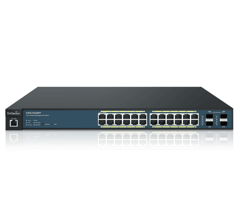 EWS7928FP Neutron EWS 24-Port Managed Gigabit 370W PoE+ Switch