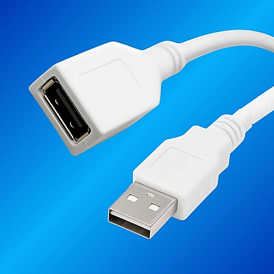 USB A (M) to USB A ( F) Extension Cable High-Speed Data Transfer Compatible with Keyboard, Mouse, Hard Drive, Flash Drive, Xbox, Laptop/PC/Mac/Printer (White) USB A (M) to USB A ( F) Extension Cable High-Speed Data Transfer Compatible with Keyboard, Mouse, Hard Drive, Flash Drive, Xbox, Laptop/PC/Mac/Printer (White)