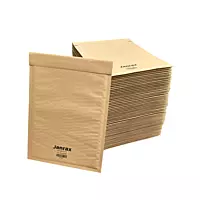 Bubble Lined Size 3/F Padded Brown Postal Envelope by Janrax