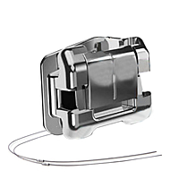 Koden EZ Lock MBT Metal Self-Ligating Bracket Kit with 3 Sets of Cu NiTi Archwires