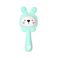 Bunny- Silicone Teether and Rattle - Pack of 1