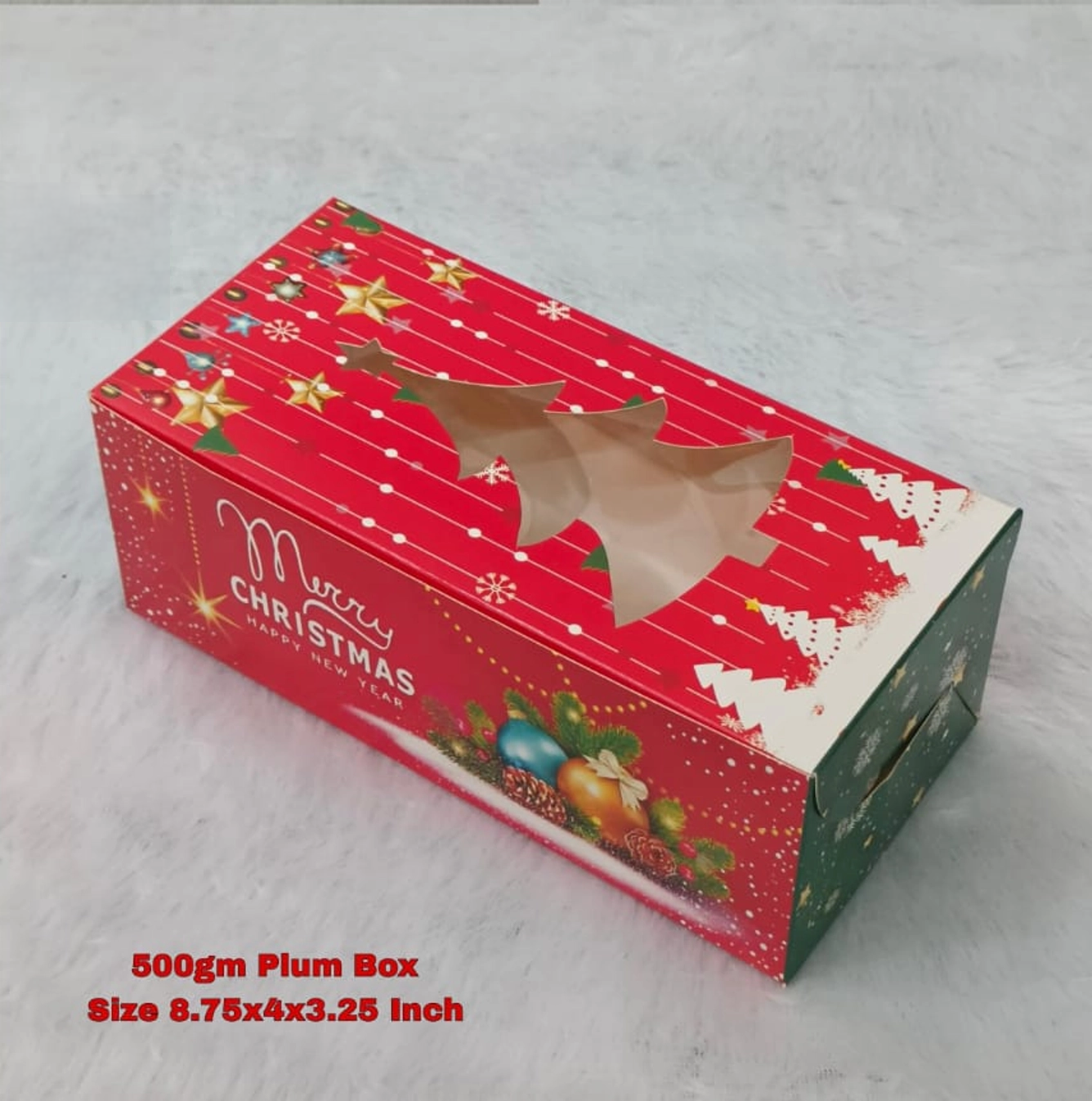 Xmas 500gm loaf box
