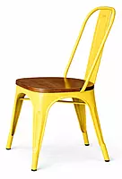 Marcel Chair with Wooden Seat