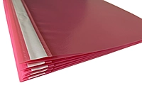 Pack of 12 Pink A4 Project Folders by Janrax