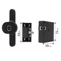Jal F118-HOOK Smart Fingerprint Door Lock with Bluetooth, USB Key & Smart Life App