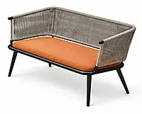 Braced Two Seater Outdoor Bench