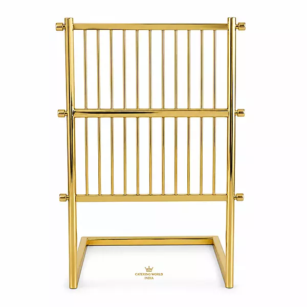 BRASS NEWSPAPER STAND