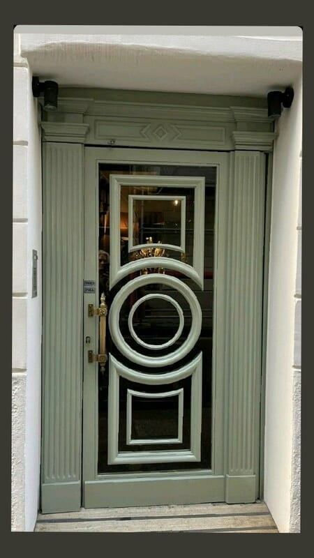 Sophisticated Art Deco 3D HDHMR Moulding Door with Deco Paint
