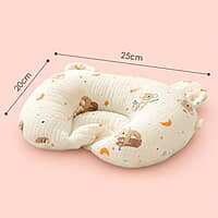 Muslin Bear Baby Pillow - Assorted Designs