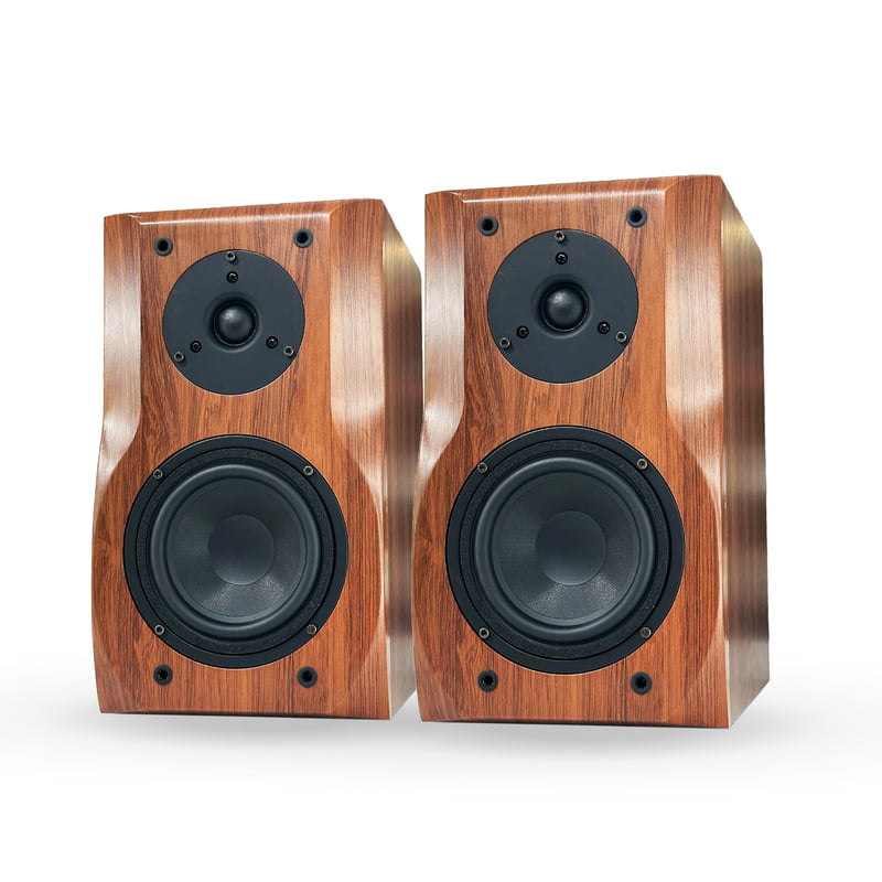 Sound King F-35G GLASS FIBER CONE Bookshelf Speaker 20-100Watts 8OHMS MDF+PVC Box (Amplifier Needed) Sound King F-35G GLASS FIBER CONE Bookshelf Speaker 20-100Watts 8OHMS MDF+PVC Box (Amplifier Needed)