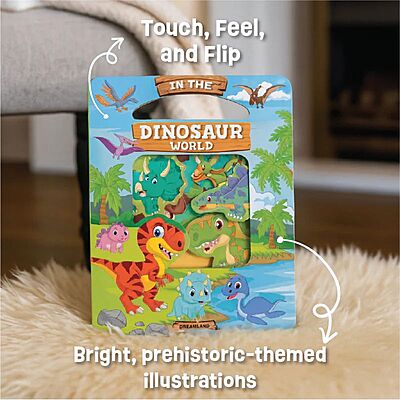 In the Dinosaur World - Window Cut Board Book