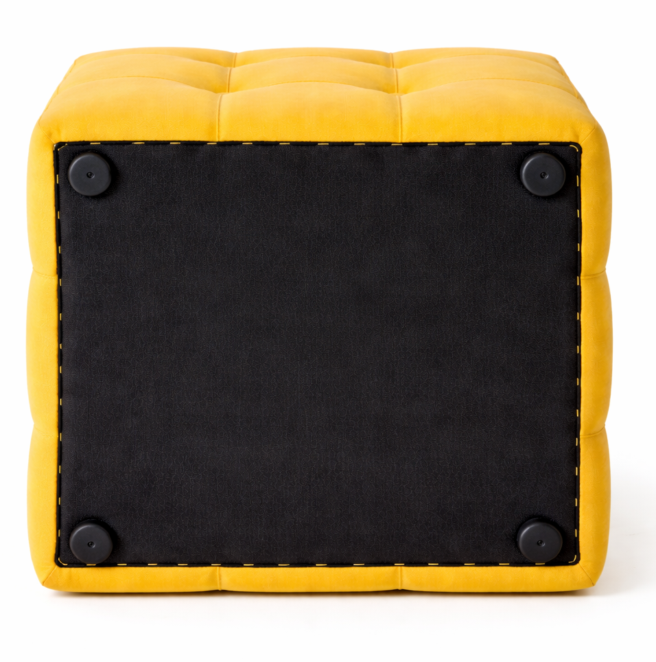 Celine Cube Upholstered Cube