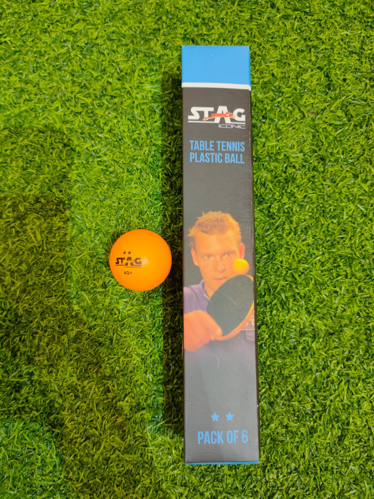 STAG TABLE TENNIS 2STAR BALLS ORANGE STAG TABLE TENNIS 2STAR BALLS ORANGE