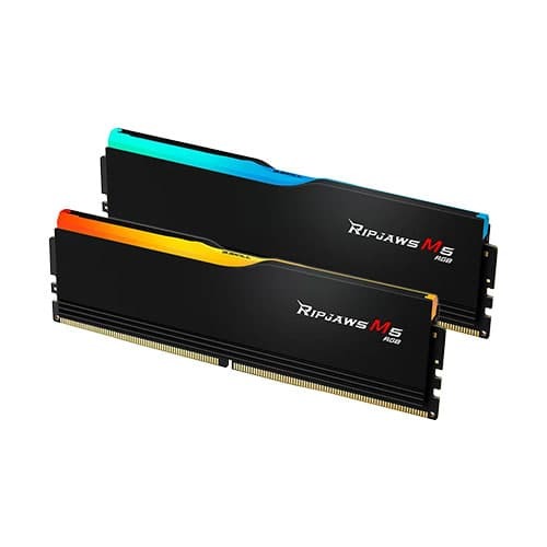 G.Skill Ripjaws M5 RGB 32GB (16GBx2) DDR5 6000MHz CL36 Desktop RAM – UDIMM | RGB Lighting