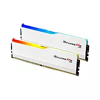 G.Skill Ripjaws M5 RGB White 32GB (16GBx2) DDR5 6000MHz CL36 Desktop RAM – UDIMM | RGB Lighting