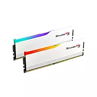 G.Skill Ripjaws M5 RGB White 32GB (16GBx2) DDR5 6000MHz CL36 Desktop RAM – UDIMM | RGB Lighting