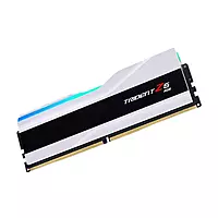 G.Skill Trident Z5 RGB White 32GB DDR5 6000MHz CL36 Desktop RAM – UDIMM | RGB Lighting