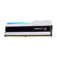 G.Skill Trident Z5 RGB White 32GB DDR5 6000MHz CL36 Desktop RAM – UDIMM | RGB Lighting