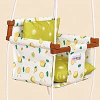 Baby Hanging Cotton Swing - Lemon Bliss Baby Hanging Cotton Swing - Lemon Bliss